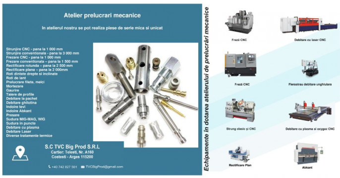 Atelier prelucrari mecanice